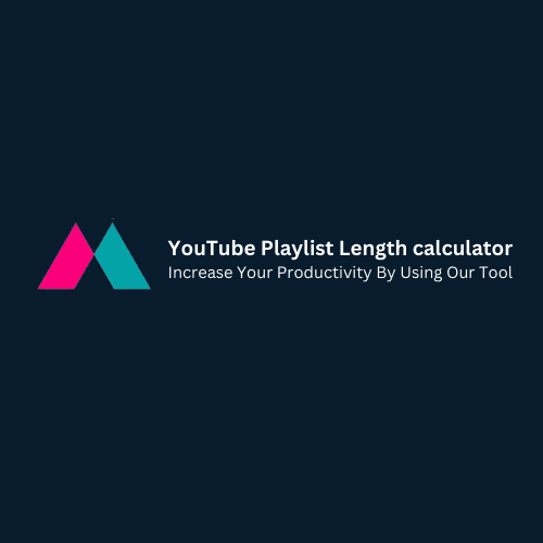 YouTube playlist length calculator