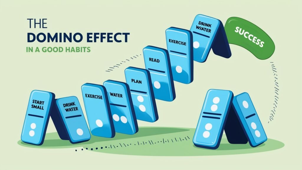 how domino effect works in real life