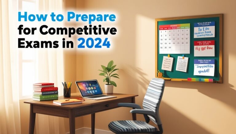 How to prepare for competitive exams in 2024 ?