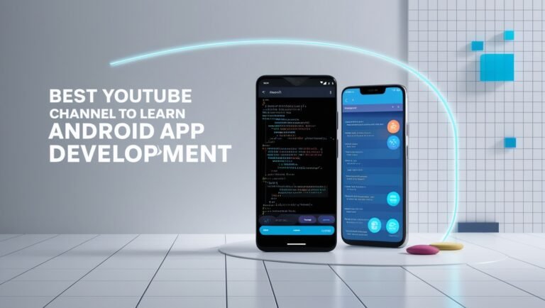 Best YouTube channel to learn Android app development in 2024